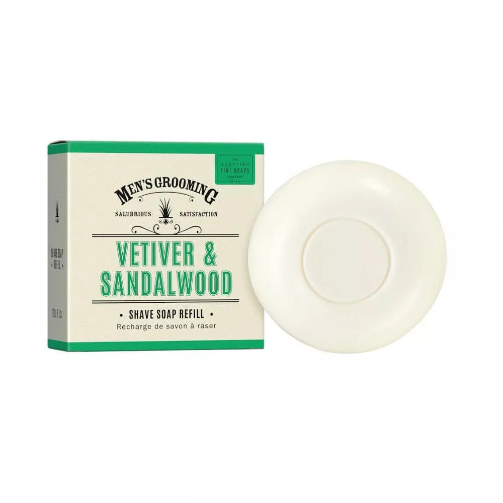 Scottish Fine Soaps Shave Soap refill 100g